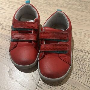 Ten Little Shoes - Red Size 8